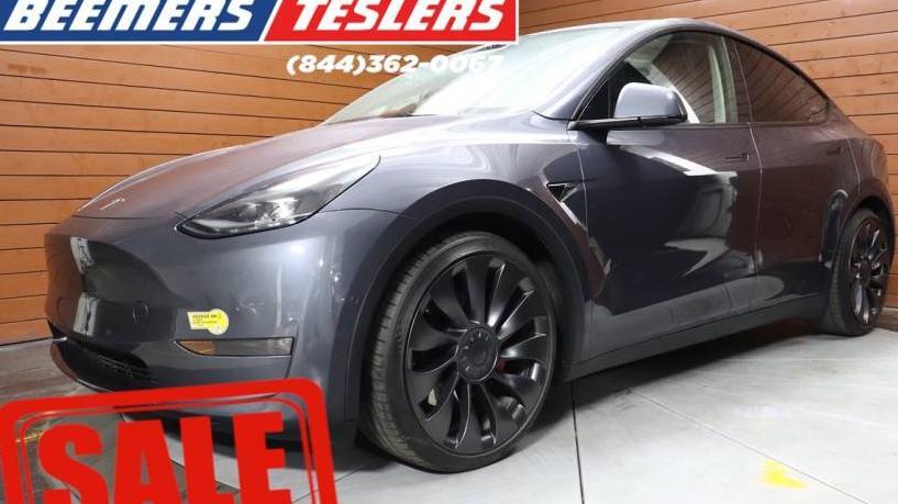 TESLA MODEL Y 2022 7SAYGDEF6NF349212 image